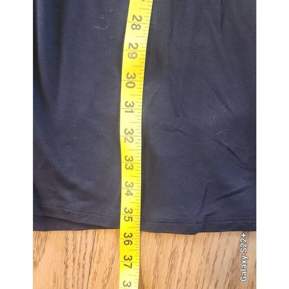 Another Love brand, bamboo fiber, black midi dress - Picture 9 of 9